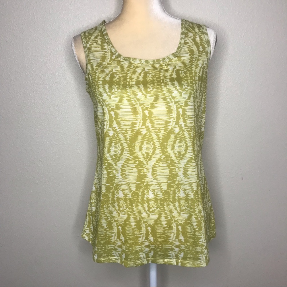 COLDWATER CREEK  T-SHIRT TEE TANK TOP WOMEN'S M (10-12) GREEN
